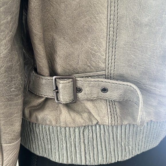 Superdry real leather bomber jacket size small - Picture 8 of 16